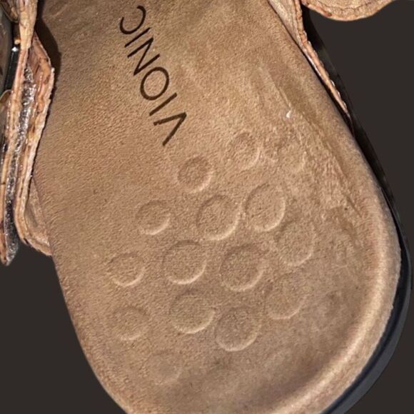 VIONIC Women's Camila Cork Slide Sandals Women's Size 7 - Picture 3 of 5